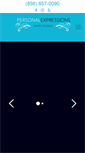 Mobile Screenshot of personalexpressionshair.com